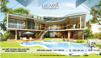 Lucasta - Mở bán chính thức Khu biệt thự sinh thái cao cấp vào 14/11/2015